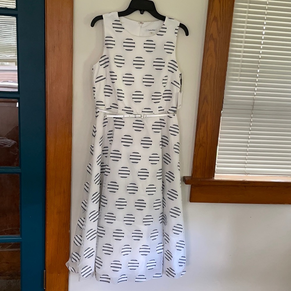 Calvin Klein Polka Dot Dress
